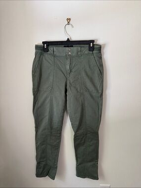 White House Black Market Men's Olive Utility Cargo Pants